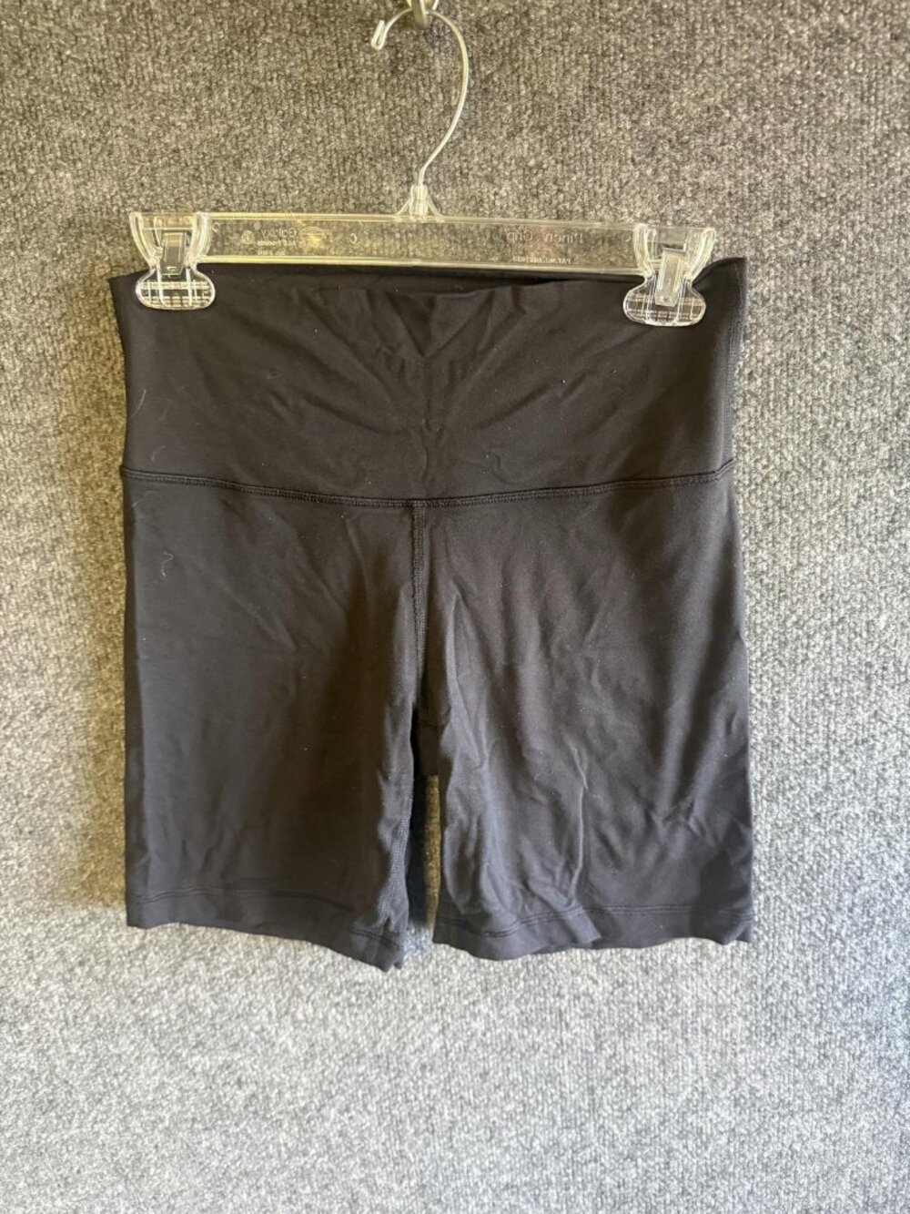 Tna Shorts Womens Medium Black Biker High Rise Elastic Waist Stretch Athletic